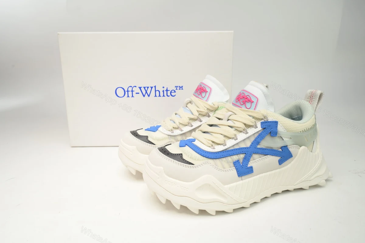 OFF-WHITE Out Of White Lake Blue OMIA139F 21FAB00 10445 — view 2