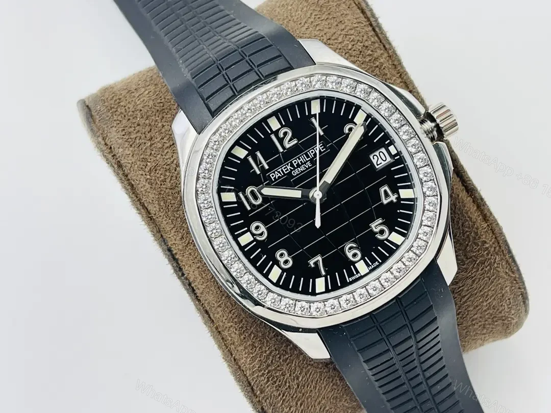 View 2 of Patek Philippe Aquanaut Luce Quartz Stainless Steel Black Dial 5267/200A-001