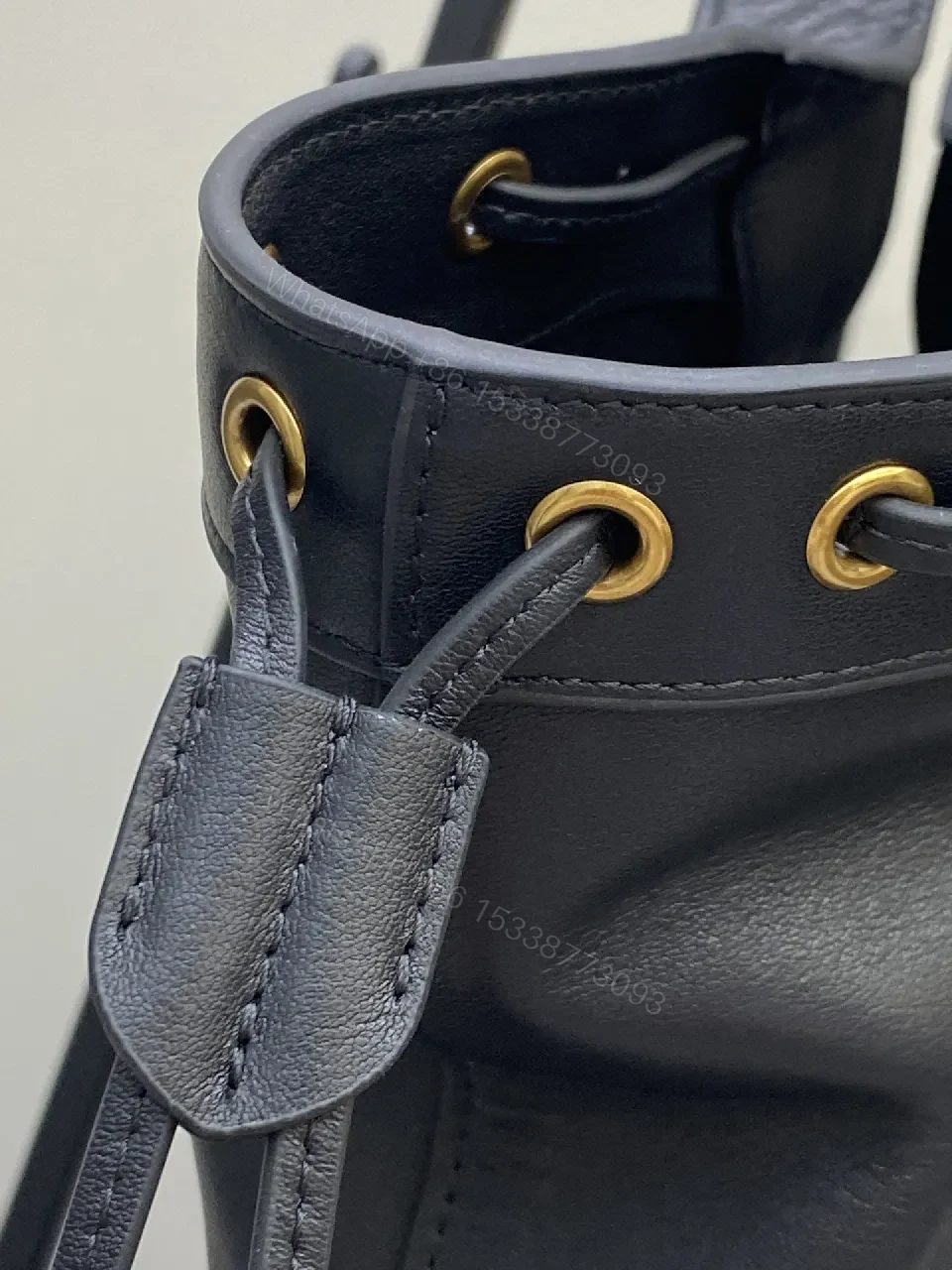 View 9 of V-Neck Bold Tote: Sculpted Leather, Everyday Luxury