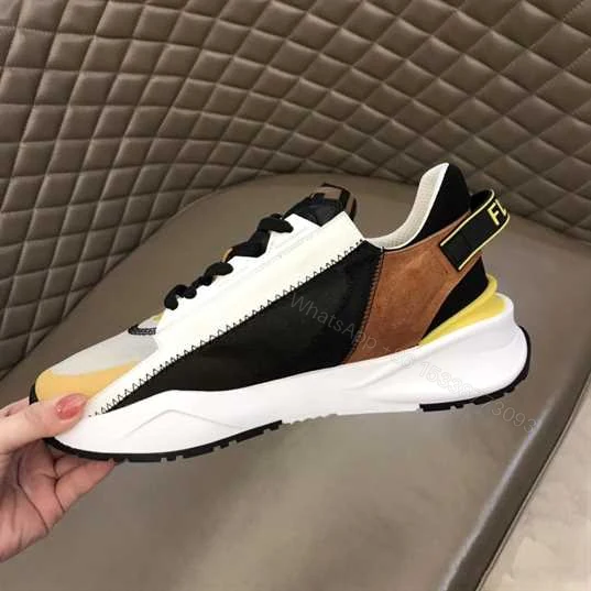 View 8 of FENDI CHUNKY LACE-UP TRAINERS – FD22