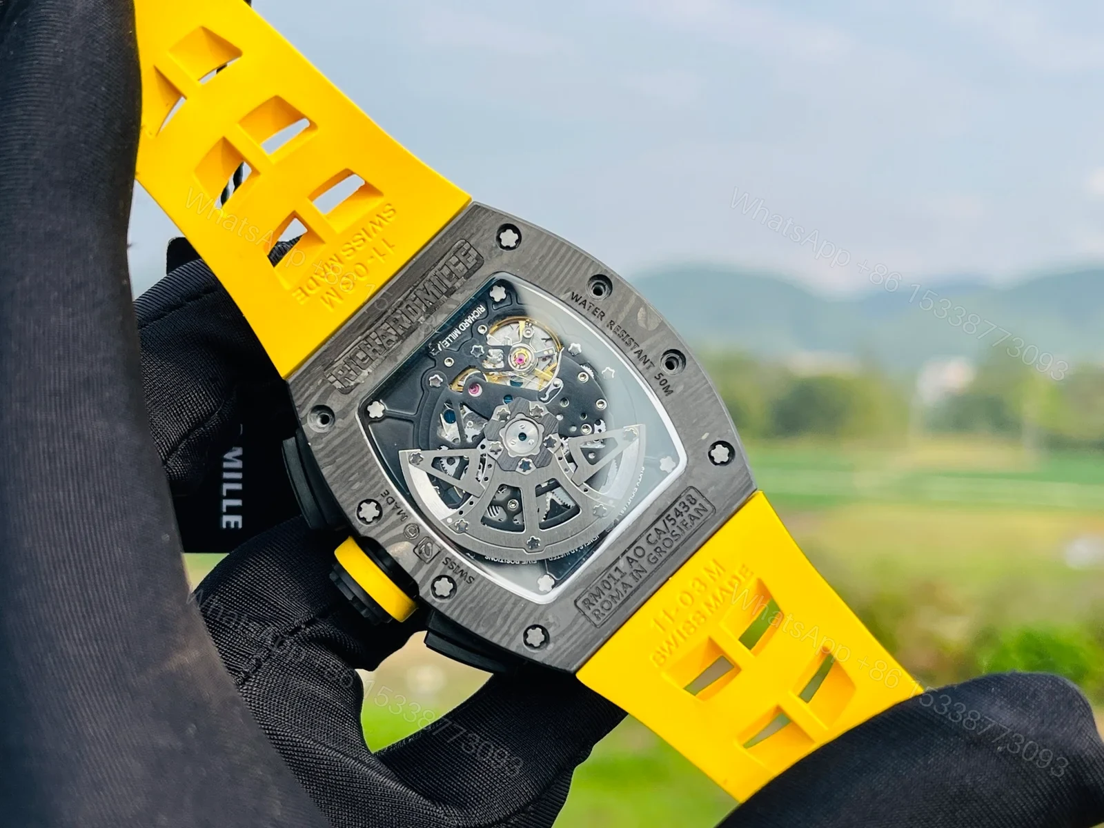 View 5 of Richard Mille RM011-FM F1 Inspired Titanium Automatic Chronograph Watch RM011-FM-TI