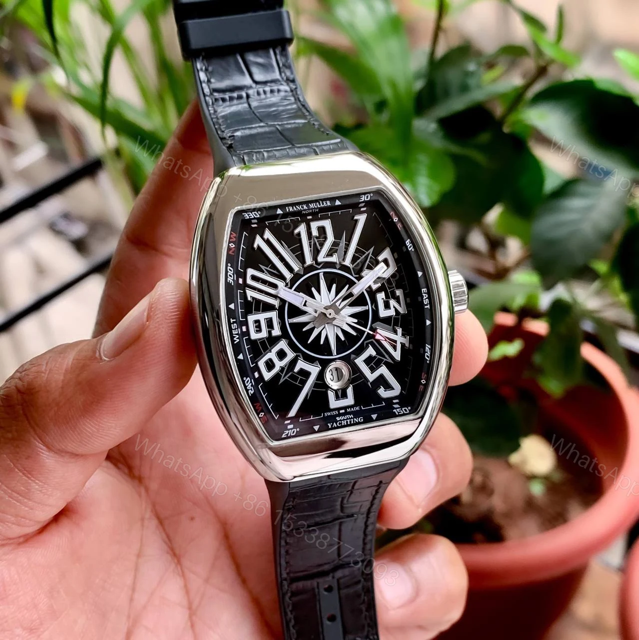 Frank Muller Vanguard Yatching Black Steel Automatic 40mm — view 1