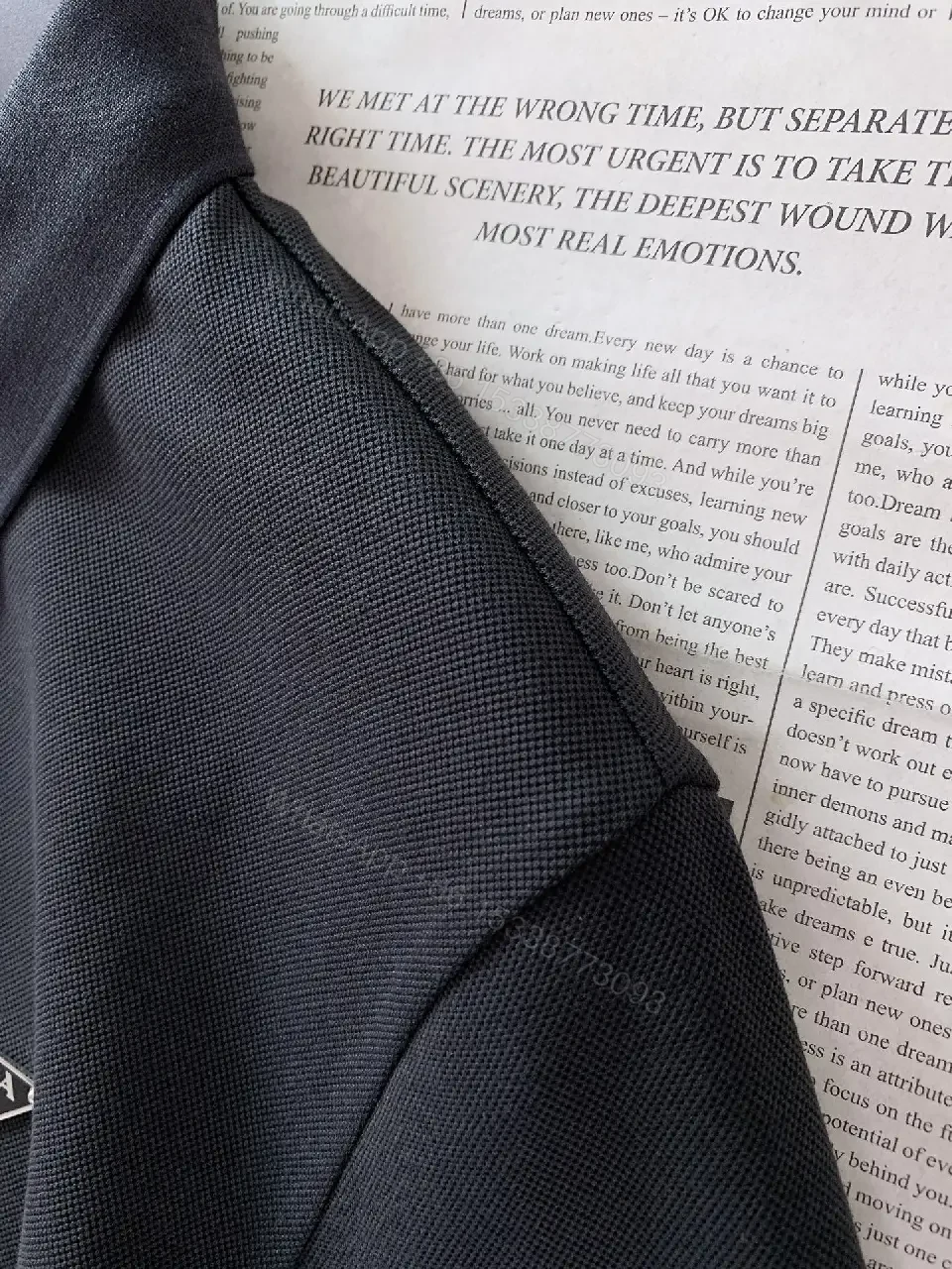 View 3 of Dark Navy Polo Shirt Ribbed Collar Modern Fit Logo Detail