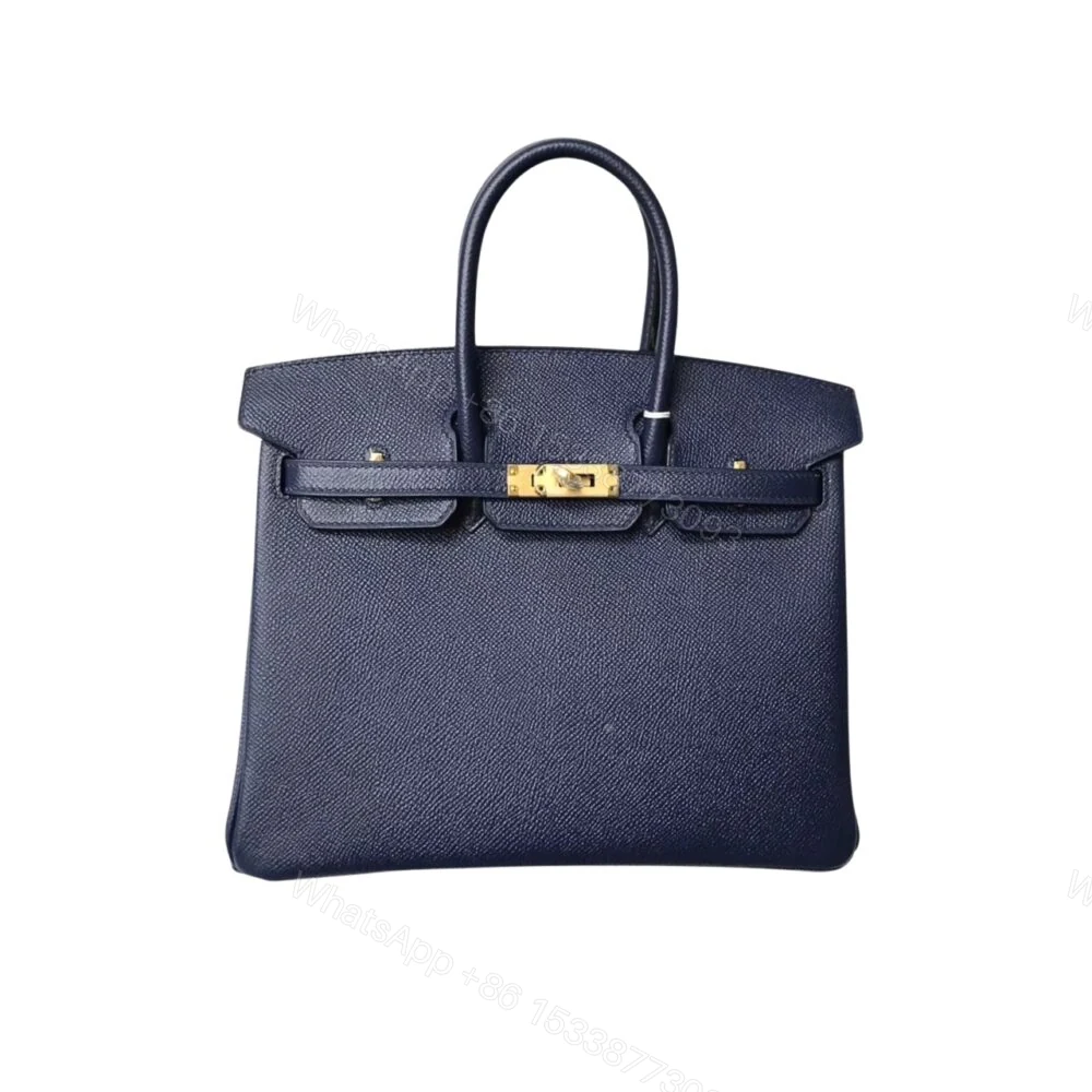 Hermes Birkin 25 Bag Epsom Bleu Saphire 25Cm — view 1