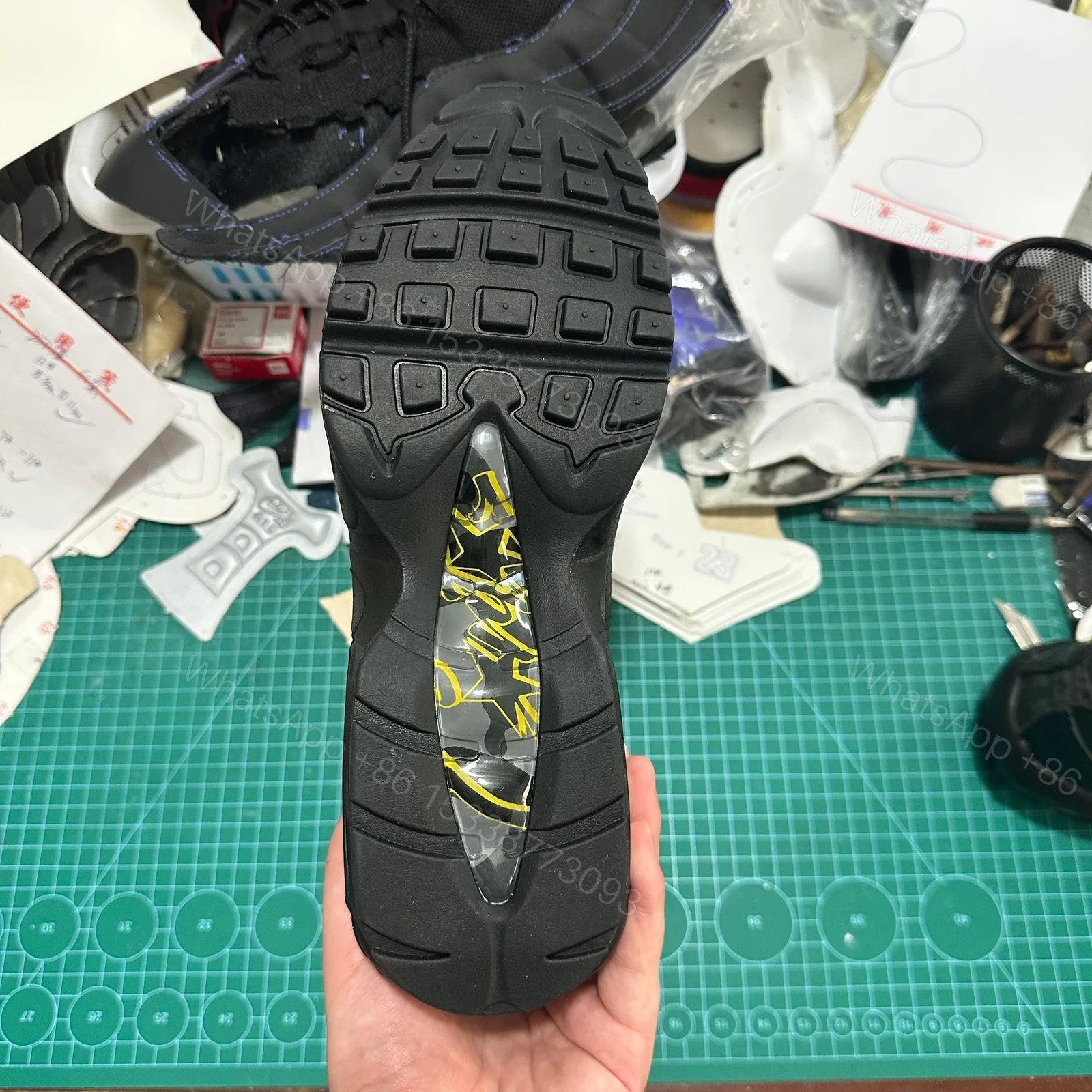 View 7 of Nike Air Max 95 Corteiz Honey Black