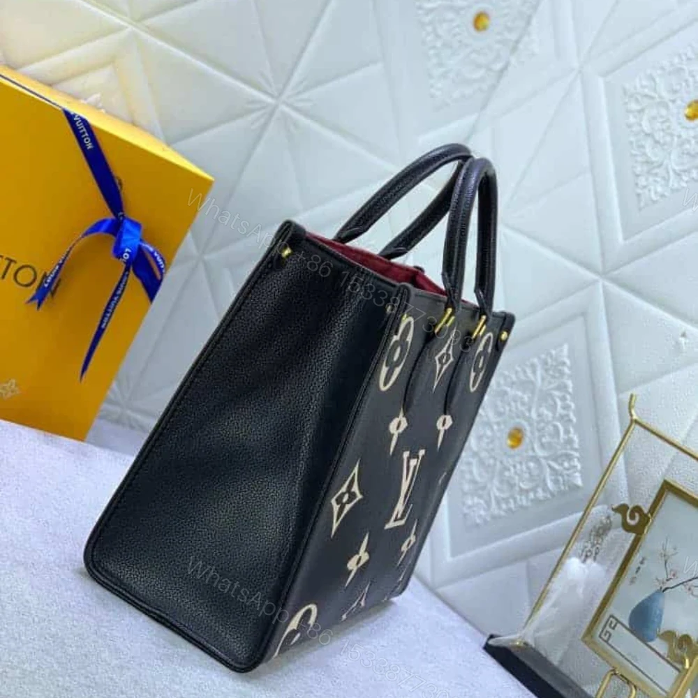 View 4 of Louis Vuitton Onthego MM Black Cream 35Cm M45495