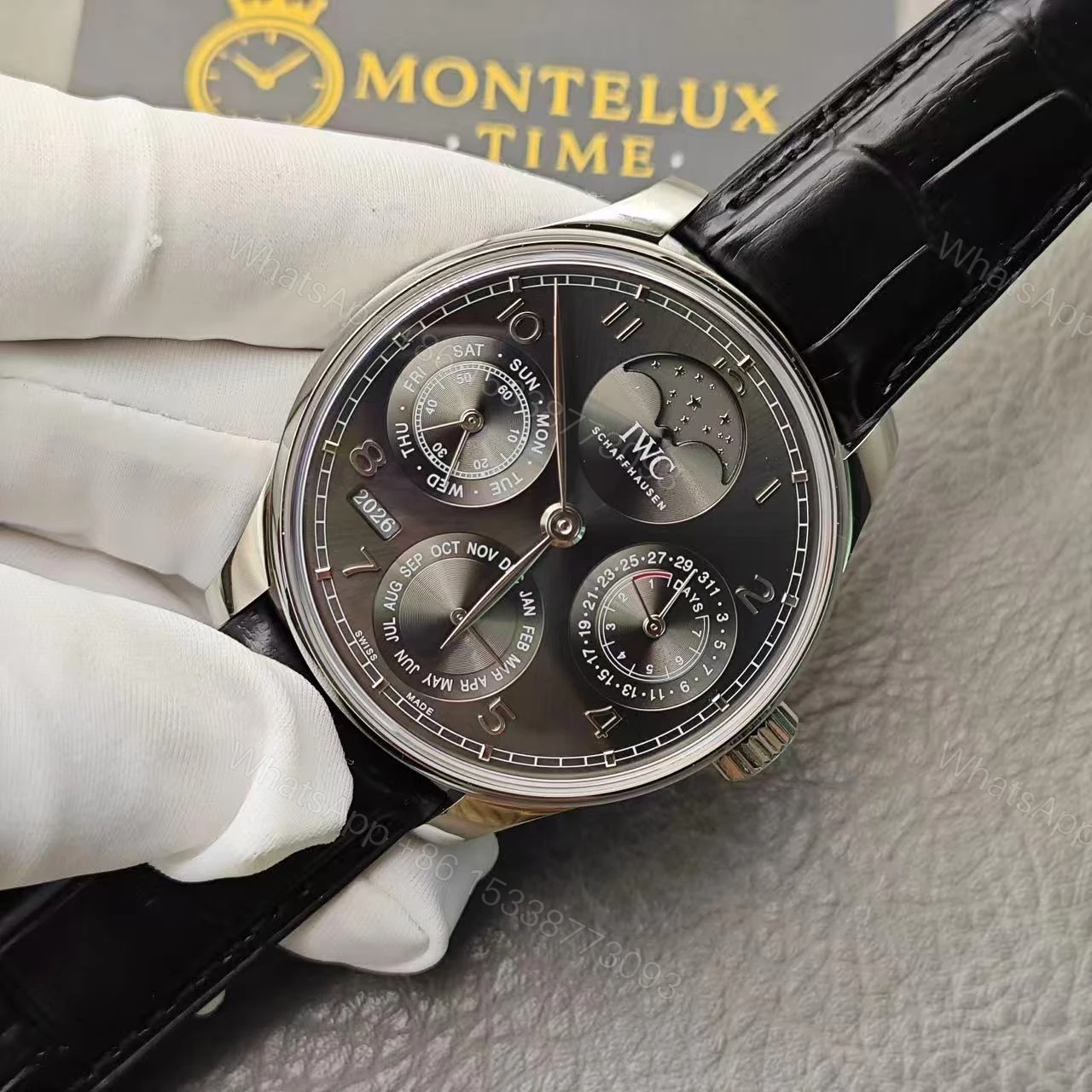View 4 of IWC PORTUGIESER PERPETUAL CALENDAR Super Clone