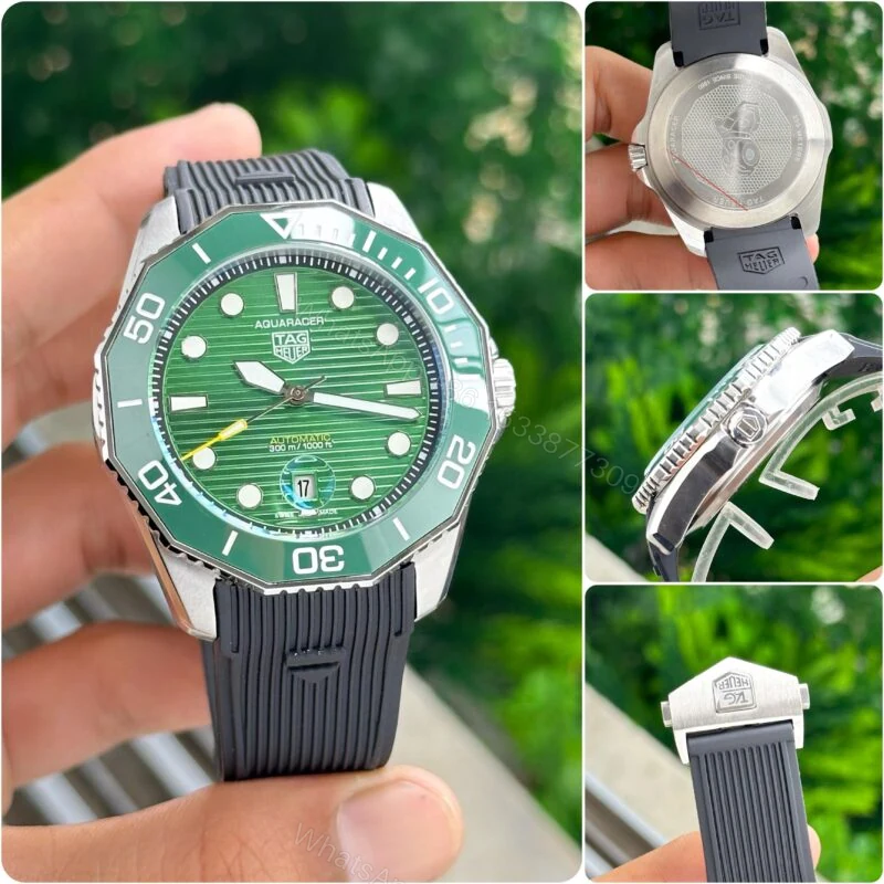 View 3 of Tag Heuer Aquaracer Green 43mm Automatic