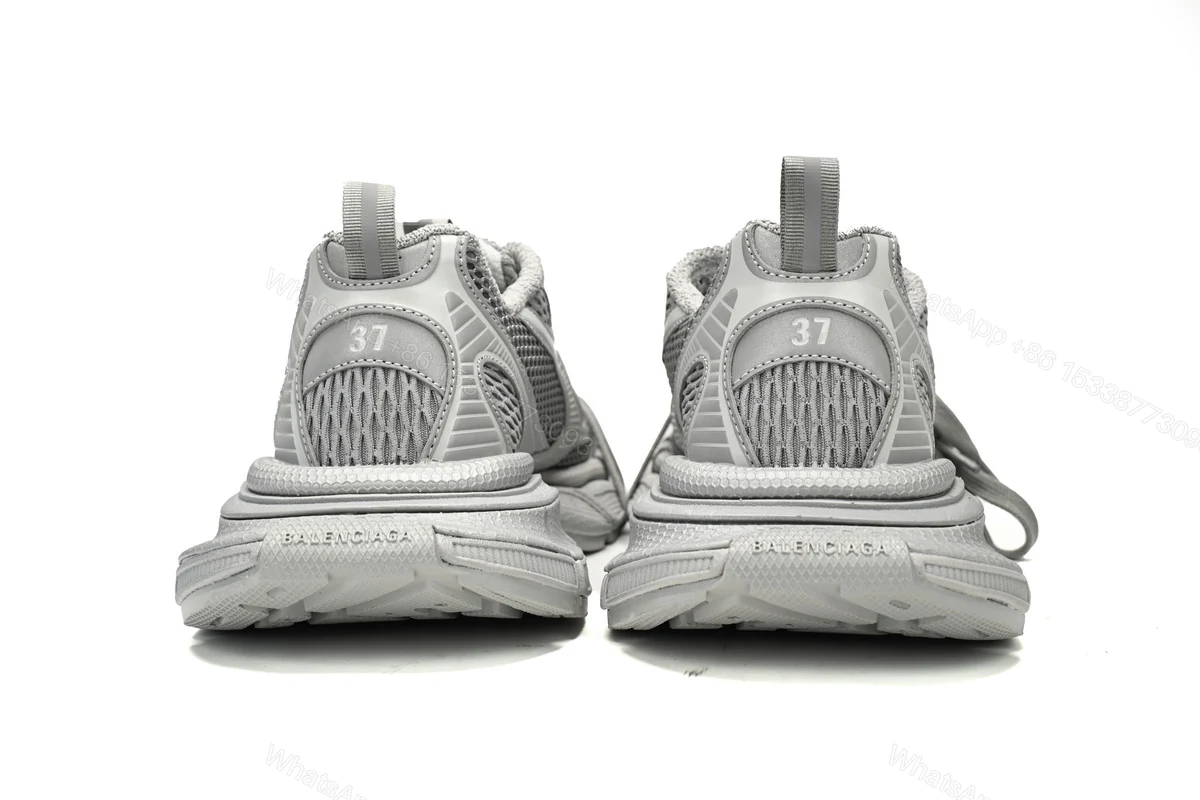 View 4 of Balenciaga 3XL Silver Light Gray 734731 W3XLR 1281