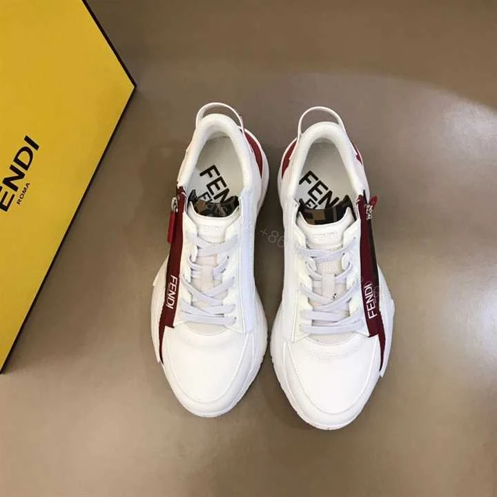 View 3 of FENDI CHUNKY LACE-UP TRAINERS – FD25