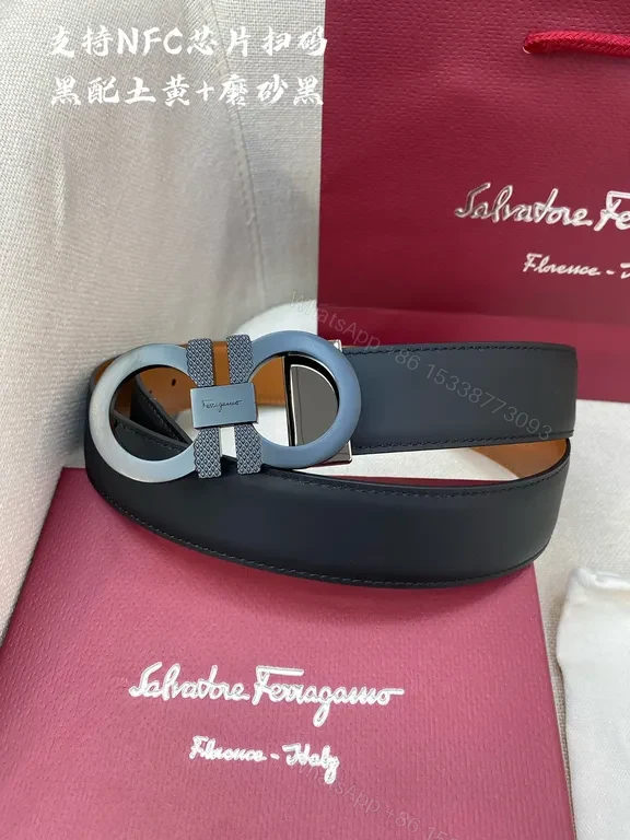 Gancini Italian Leather Belt â€“ Refined Everyday Luxury Belt — view 1