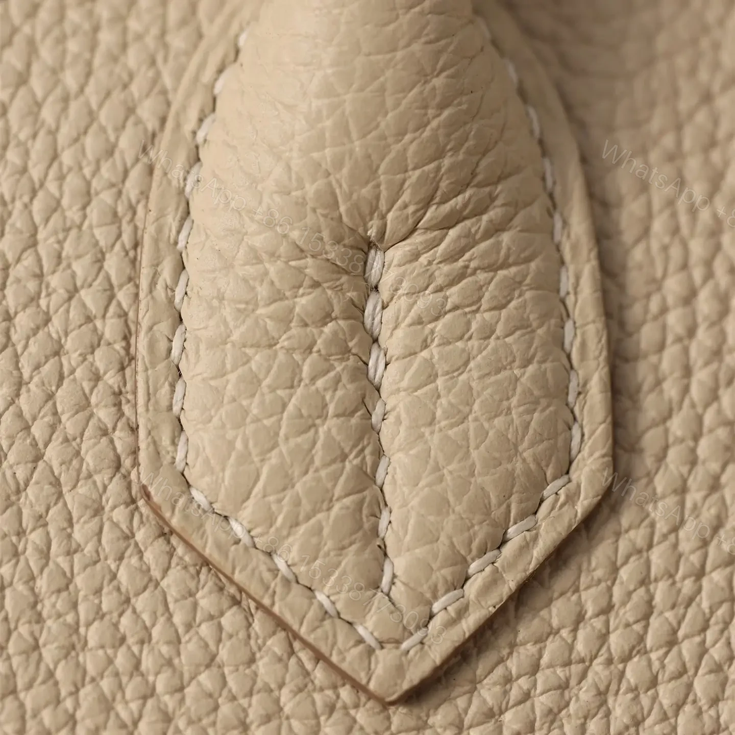 View 13 of 高仿Hermes*Birkin30奶昔白銀扣免檢版