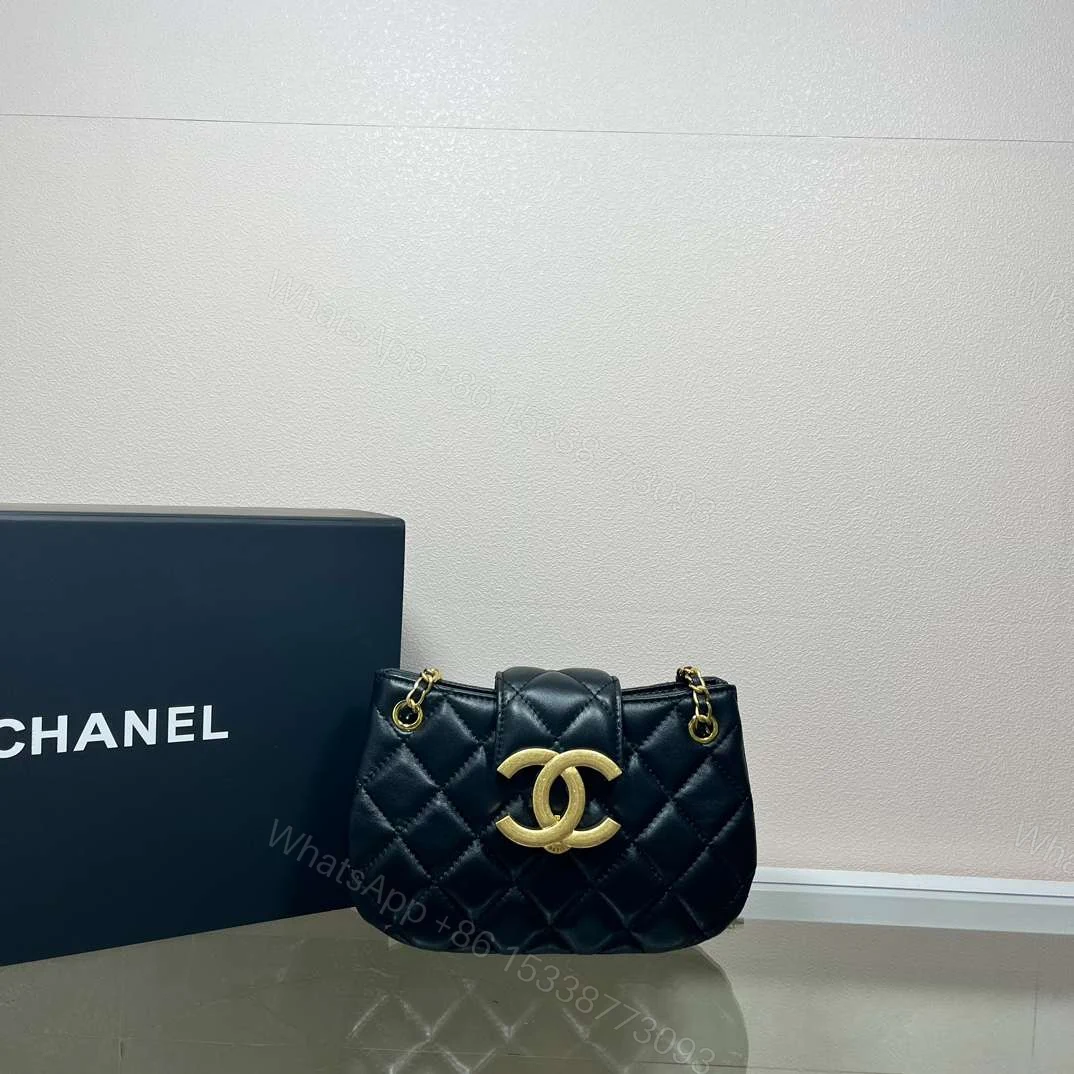 View 4 of Chanel 24C Big Logo Hobo Bag