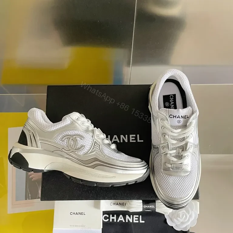 View 6 of Chanel-Inspired Luxe Sneaker: Sporty Comfort & Style