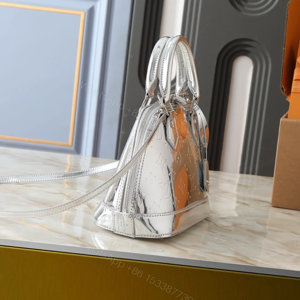 View 3 of Louis Vuitton Alma BB Bag Silver 23Cm M26335