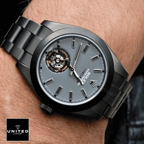 View 5 of Rolex Label Noir Replica