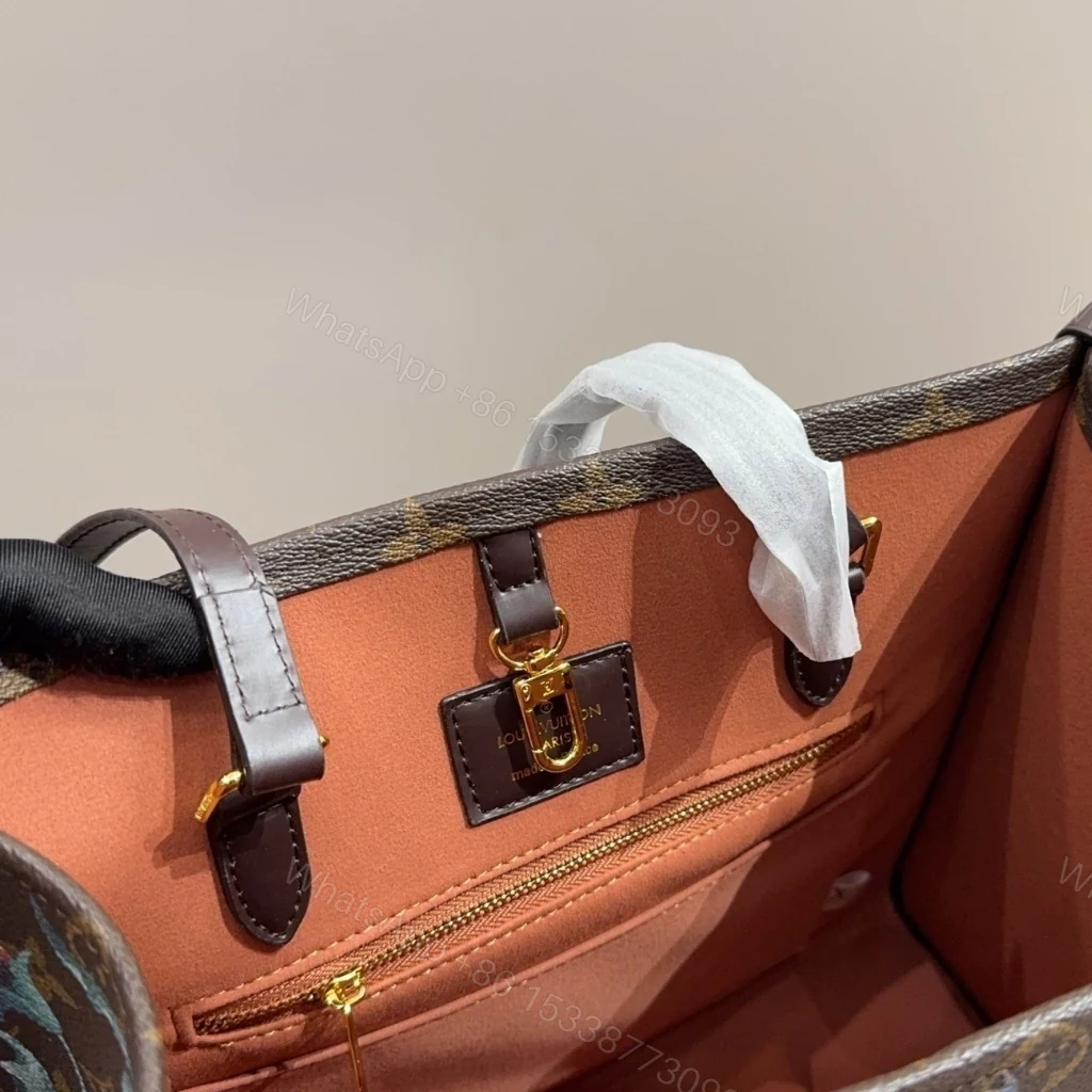 View 5 of Louis Vuitton Onthego MM Monogram Canvas Ebene 32cm