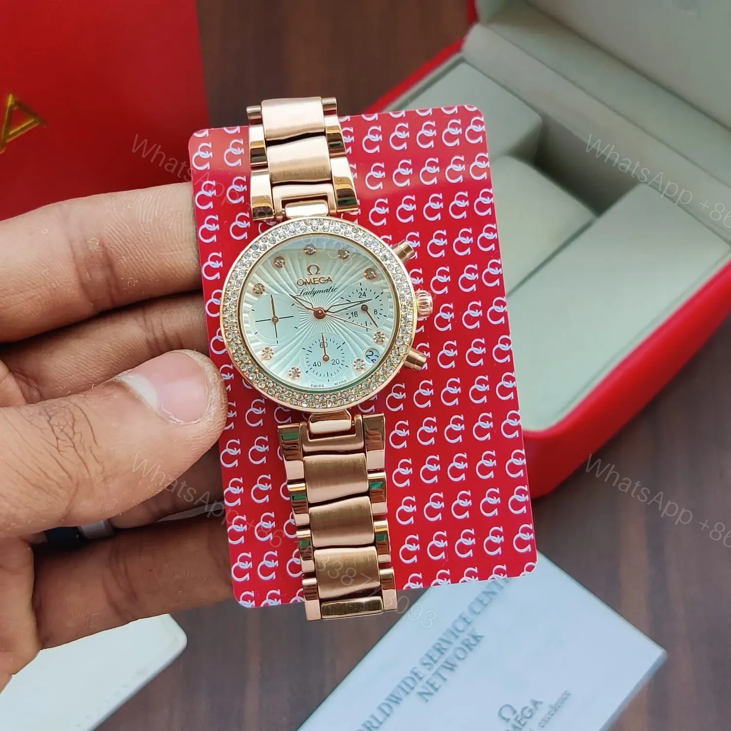 #Omega #De Ville Chronological #Model no:425.25.34.20.55.001 #For her #7AA — view 1