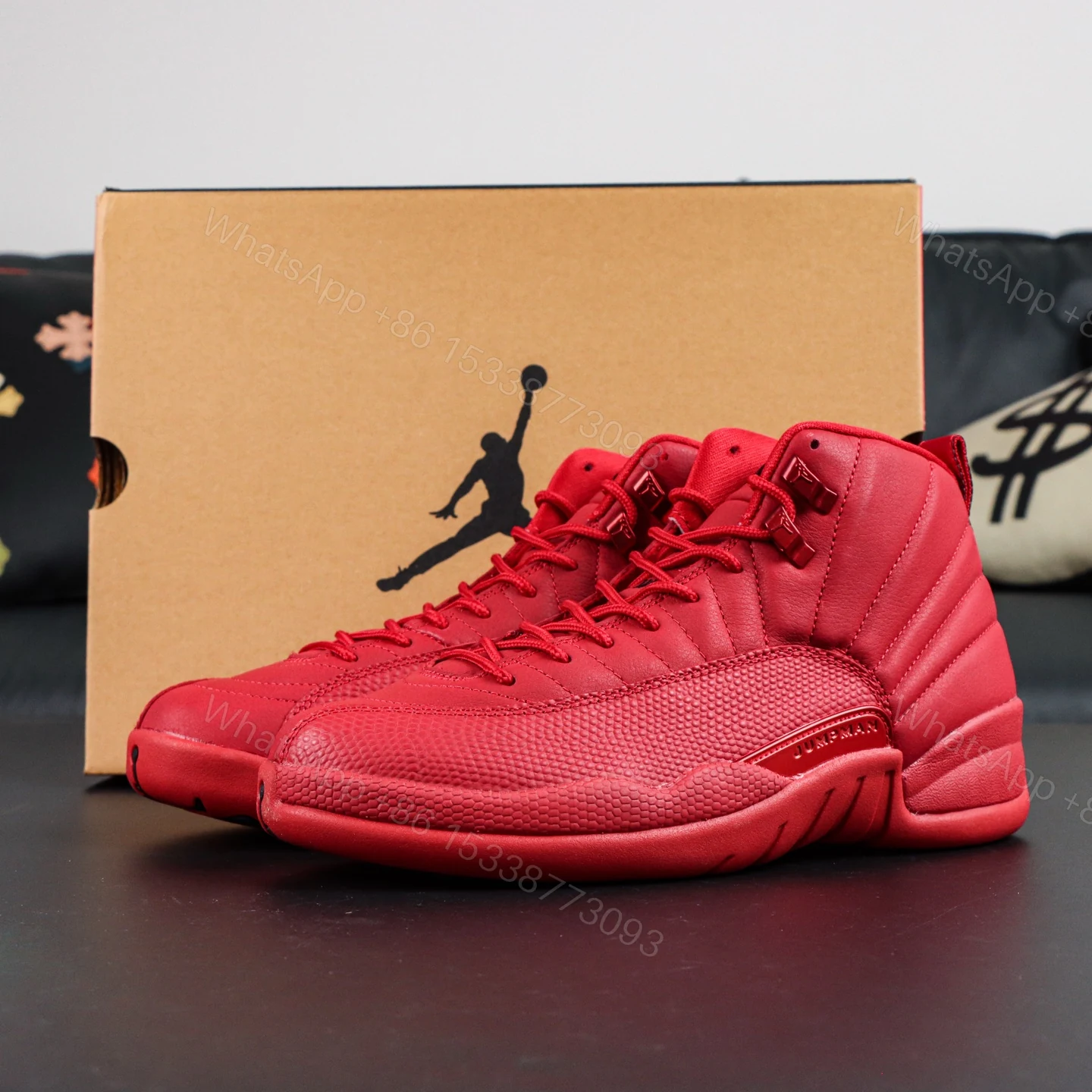Air Jordan 12 “Gym Red” Reps — view 1