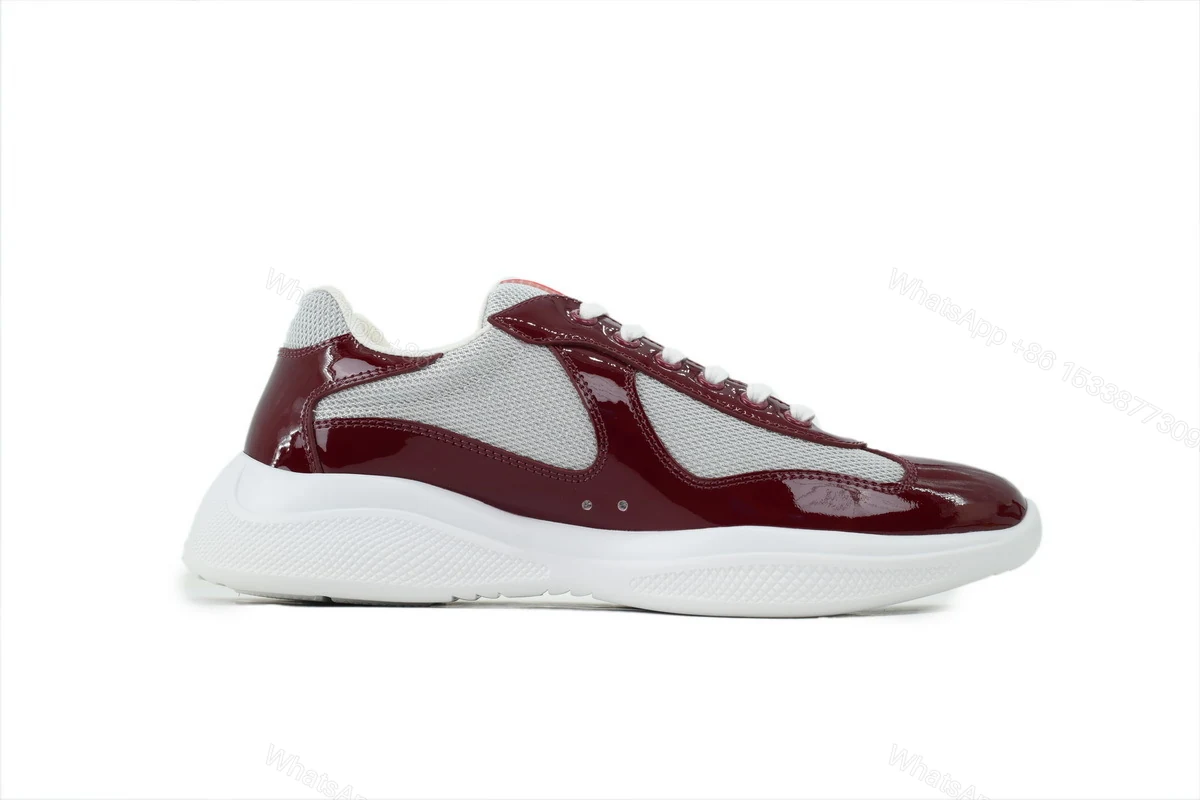 Prada Sneakers Wine Red — view 2