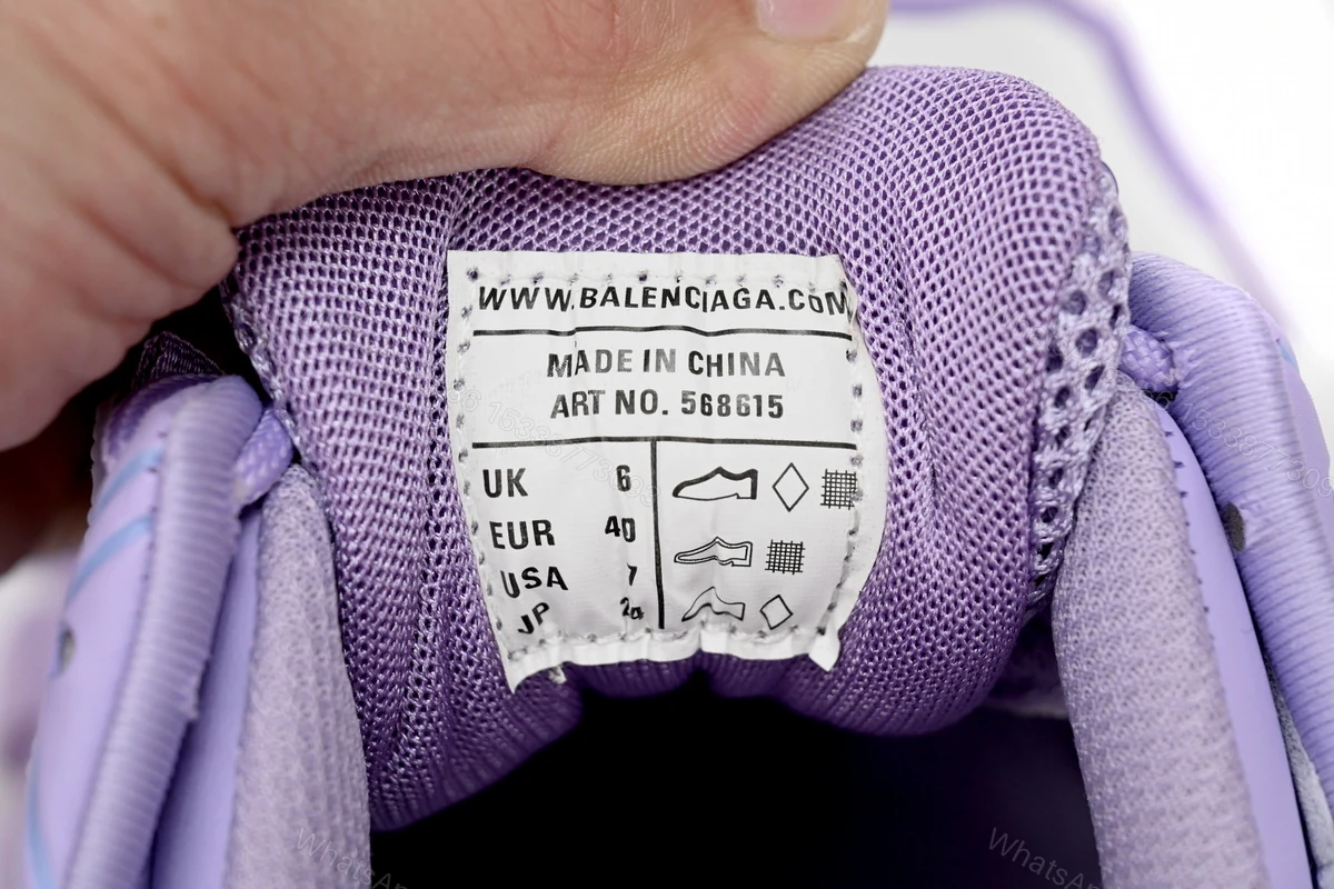 View 10 of Balenciaga Track 2 Sneaker Military Purple 568615 W3AG1 5310
