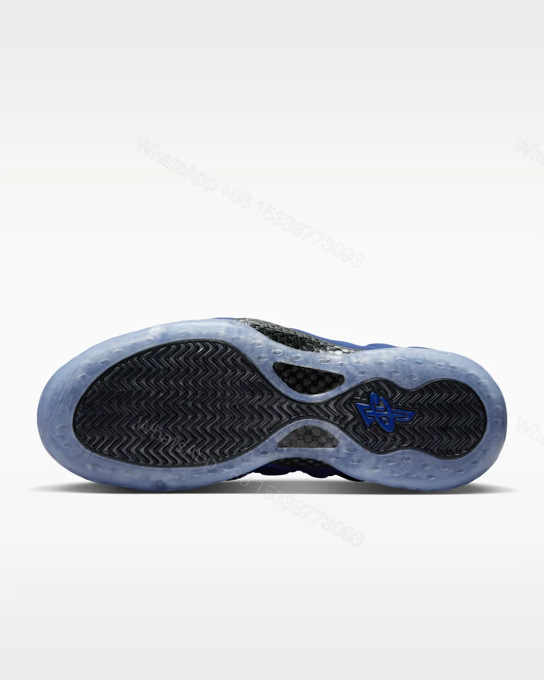View 4 of Nike Air Foamposite One Dark Blue & Black