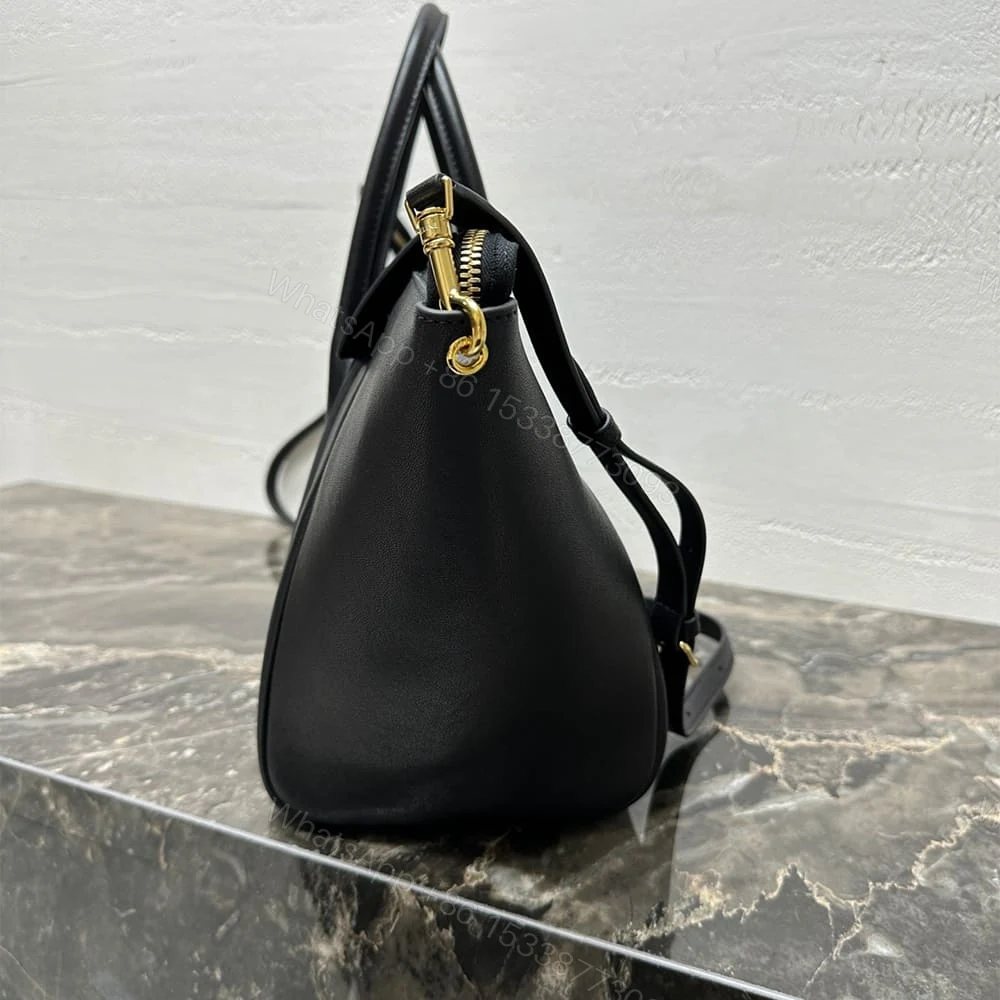 View 3 of CELINE MEDIUM SMILING NEW LUGGAGE IN SUPPLE SHINY LAMBSKIN(HIGH-END GRADE)