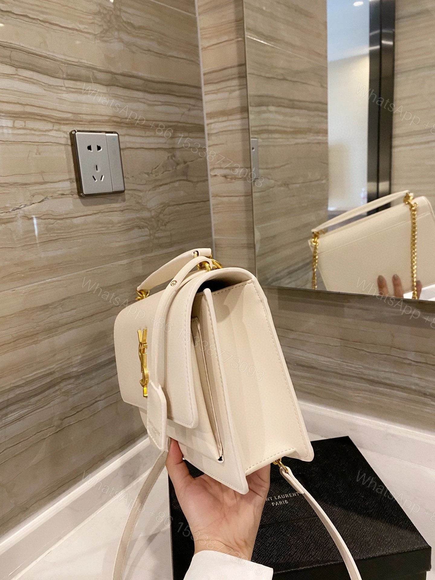 View 2 of Saint Laurent SUNSET MEDIUM IN SMOOTH