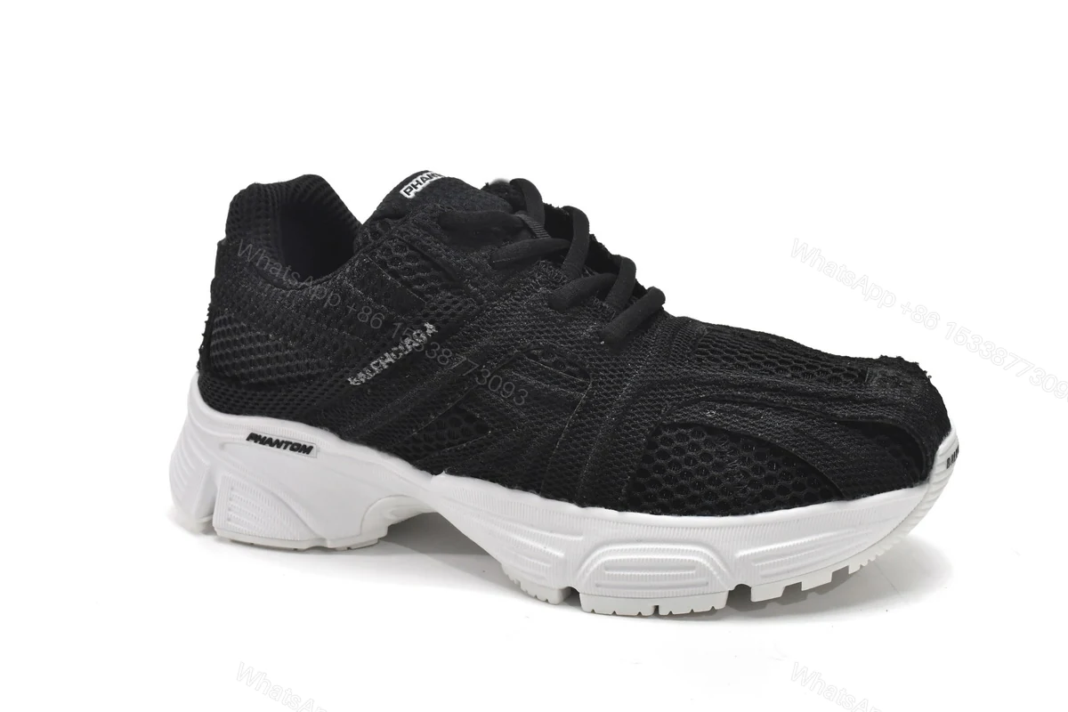 View 5 of Balenciaga Phantom Sneaker Black White 679339 W2E96 1090