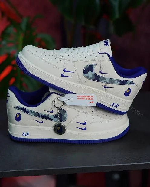 View 2 of FIRST COPY NIKE AIRFORCE CUSTOM BAPE FOR MEN