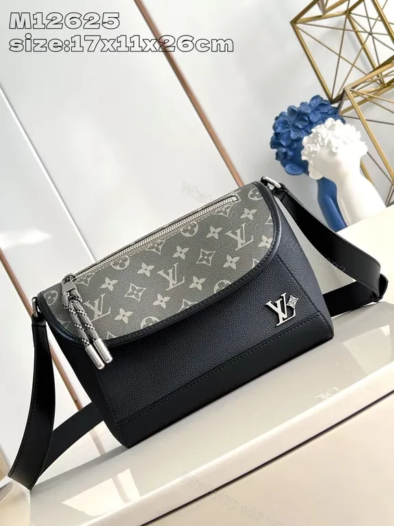 Monogram Satchel: Modern Edge Crossbody Bag with Luxe Detail — view 1