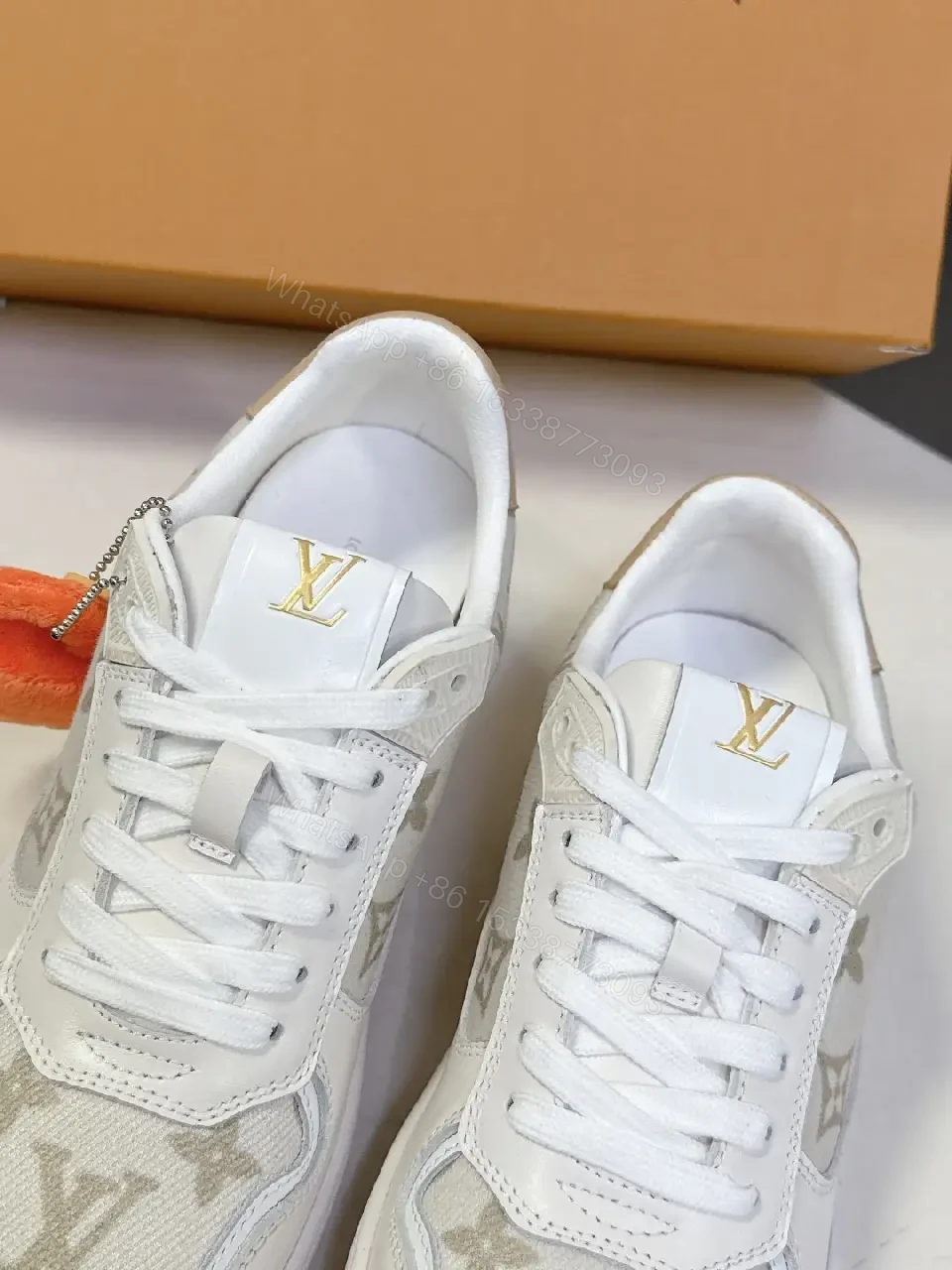 View 7 of White Premium Sneaker: Luxury-Inspired Everyday Comfort