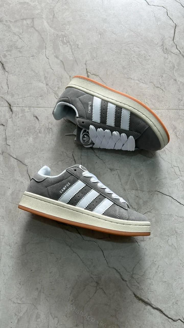 View 2 of First Copy Adidas Campus Grey Sneakers for Girls