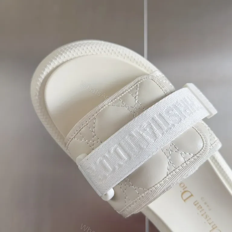 View 8 of Lux Sandals: Dior Signature Straps, Premium Leather, Lightweight Comfort