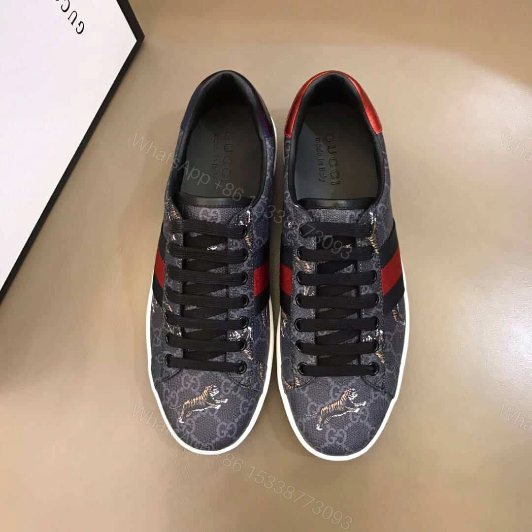 View 4 of GUCCI MEN’S ACE GG SUPREME TIGERS SNEAKER – GC9