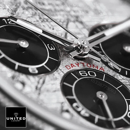 View 5 of Rolex Cosmograph Daytona White Gold Meteorite 116519LN Replica