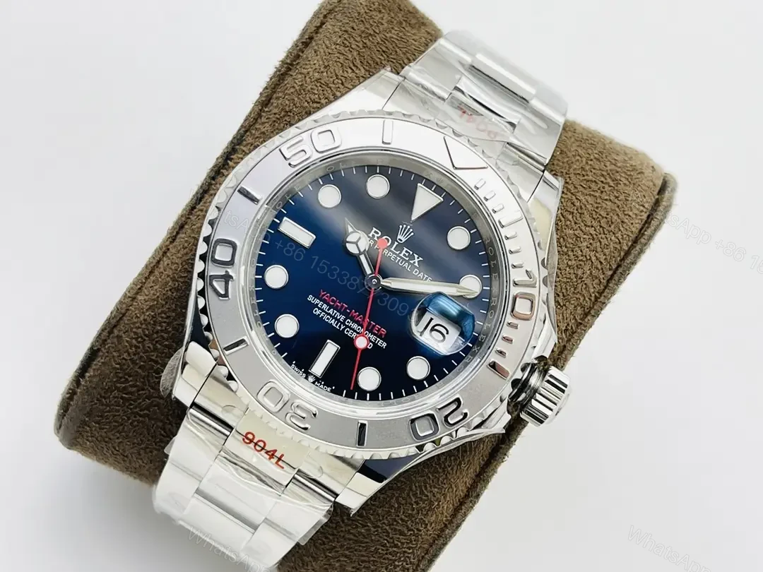 View 3 of Rolex Yacht Master 126622 40mm Rolesium Blue Dial Watch 126622-0002