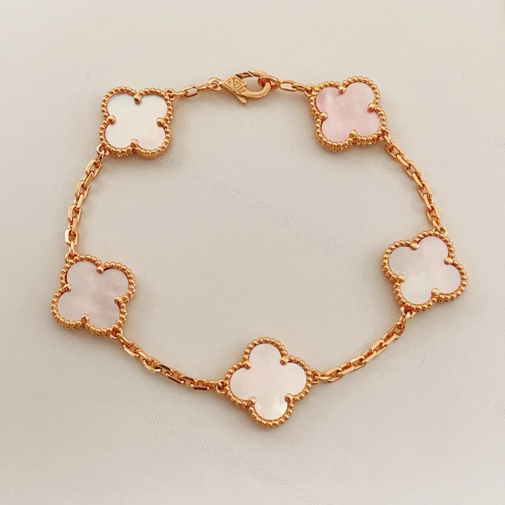 高仿首飾VanCleef&Arpels*RP39D00水晶石黃金手鏈 — view 1