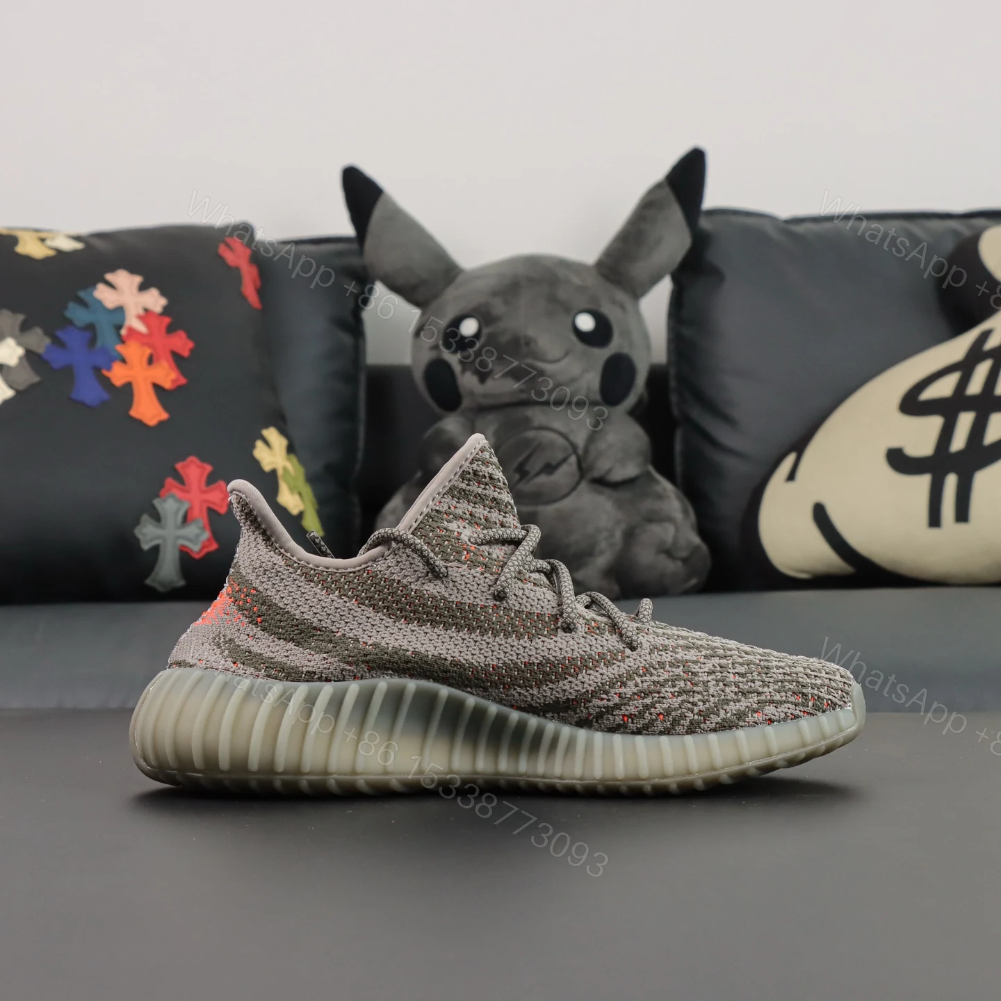 View 2 of Yeezy Boost 350 V2 Beluga Reflective/None-Reflective Replicas