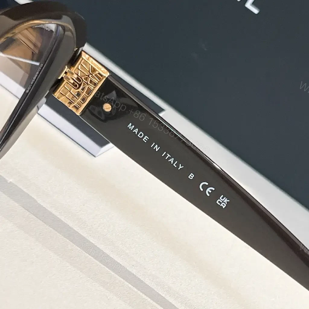 View 7 of Oversized Black Acetate Frame Eyewear – Luxe, Modern, Durable