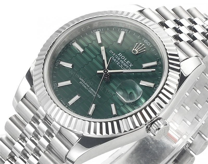 View 14 of Rolex Datejust M126334 Mint Green Watch