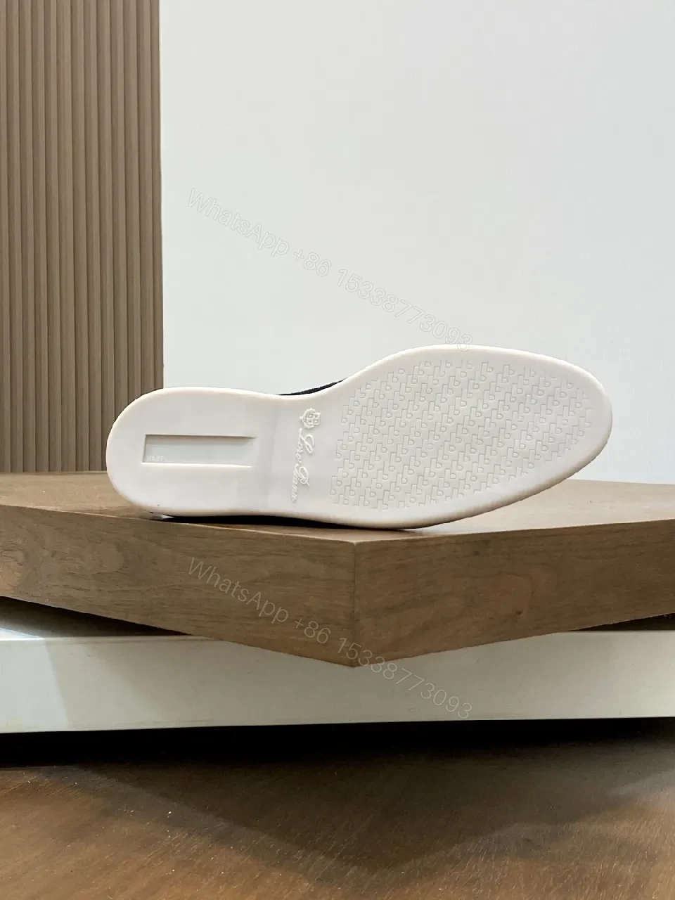 View 2 of Navy Suede Slip-Ons: Textured, Everyday Comfort