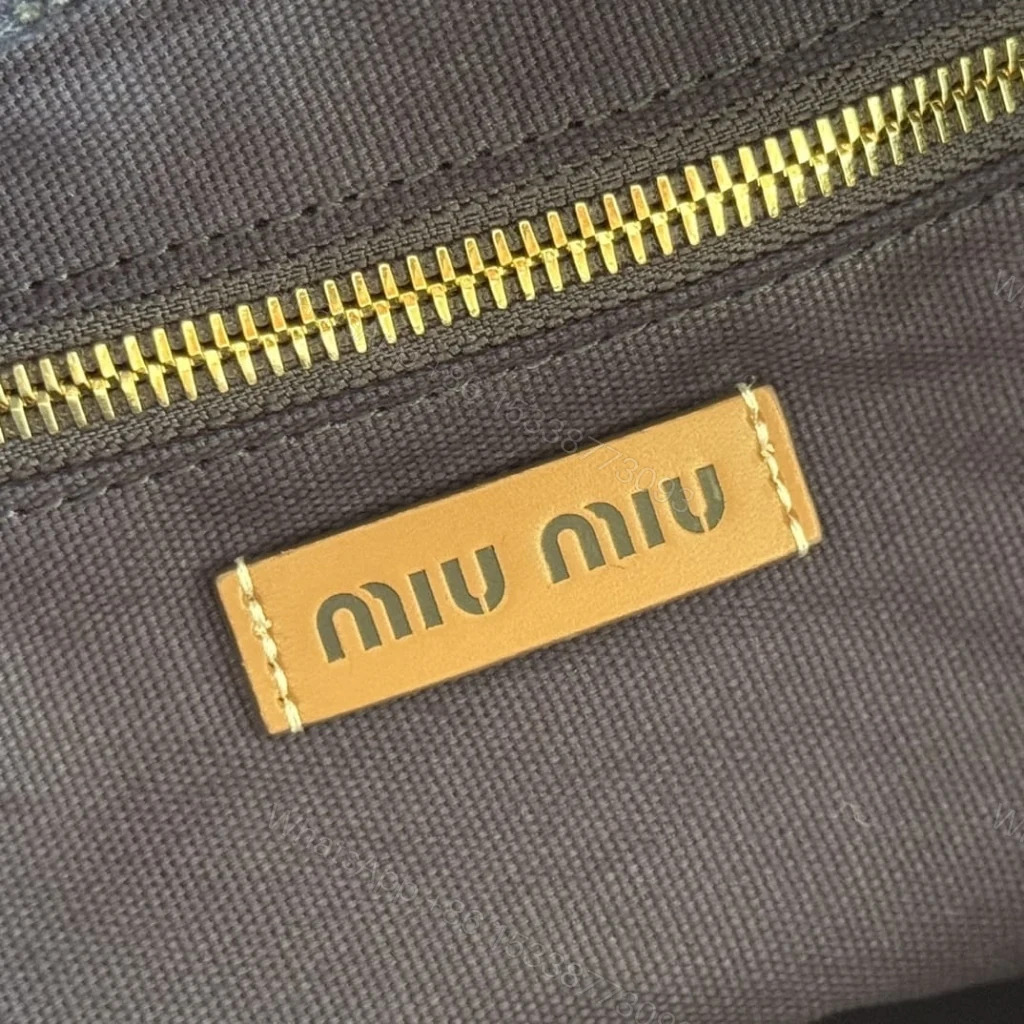 View 9 of Miumiu Crochet Tote Bag Multicolor 38Cm