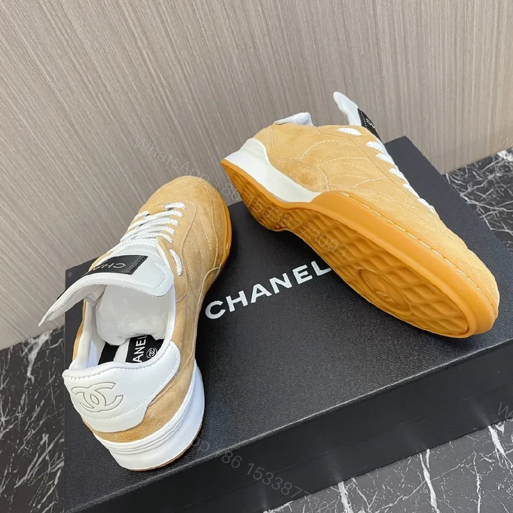 View 8 of Textured Suede High-Top Sneaker with Quilted Detailing