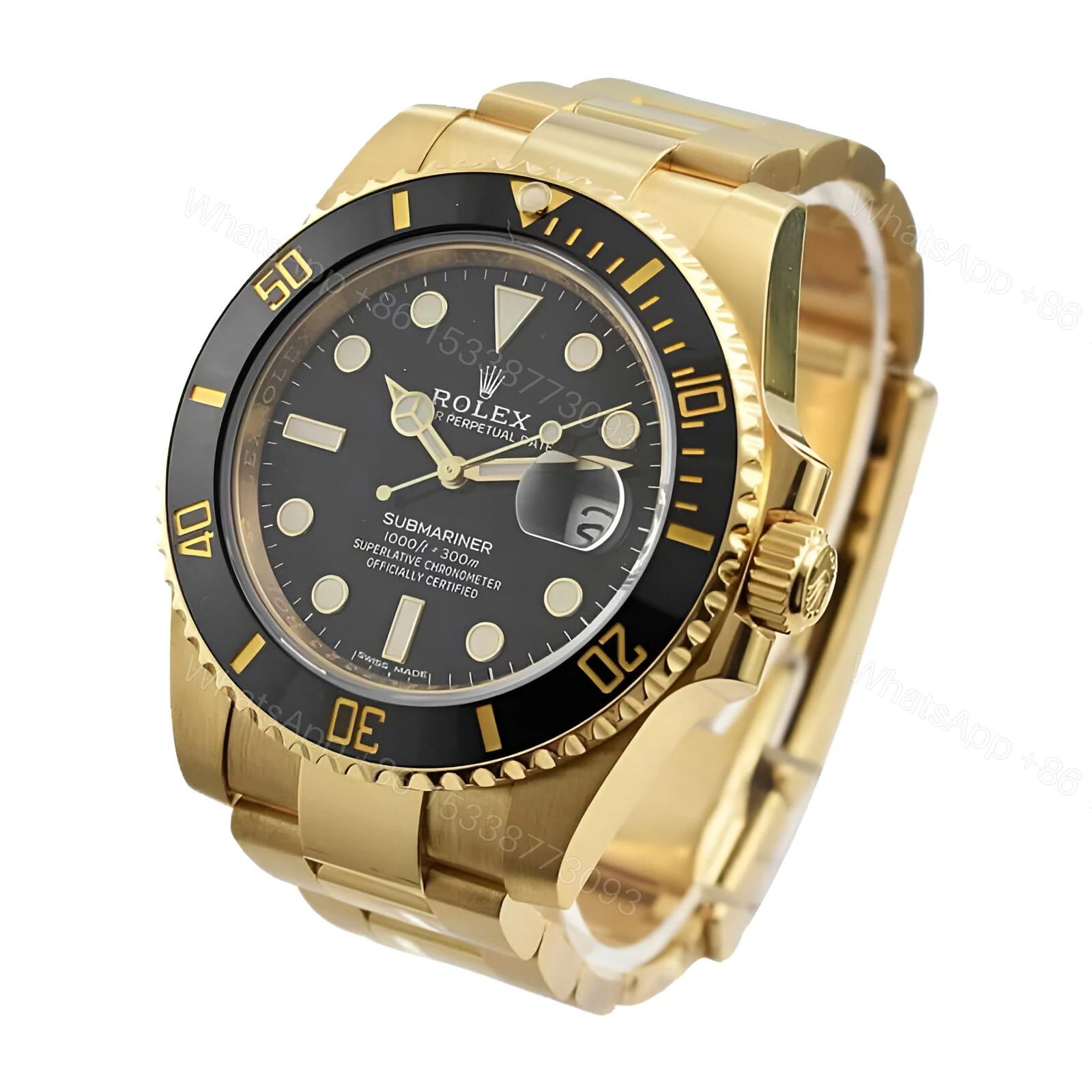 View 2 of Rolex Submariner Black Replica