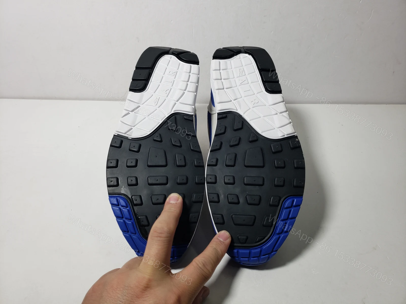 View 6 of Nike Air Max 1 Anniversary "Royal Blue" 908375-102