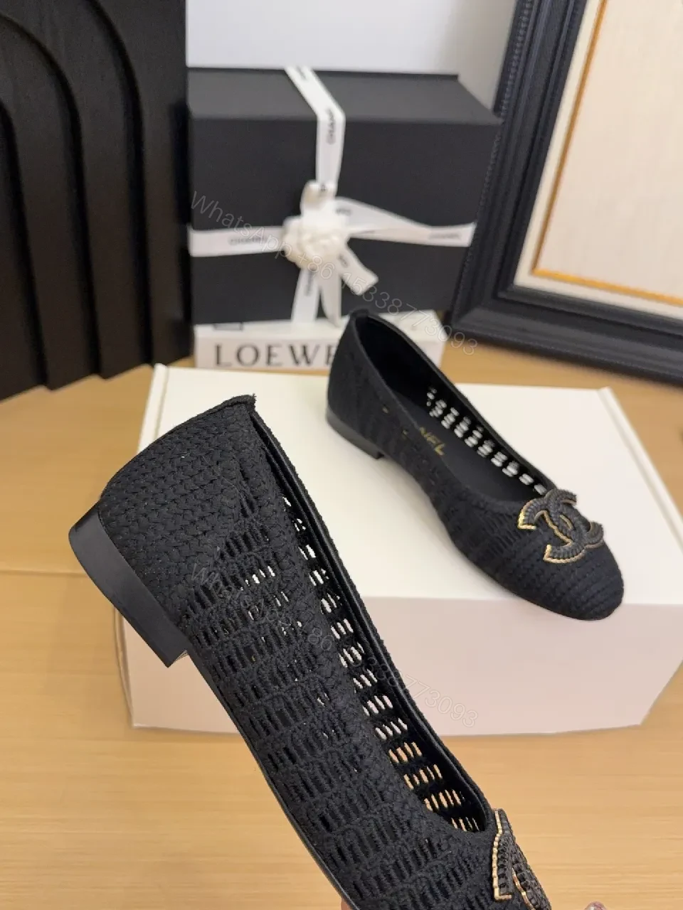 View 7 of Knit Loafer with Signature Motif — Elegant Everyday Comfort