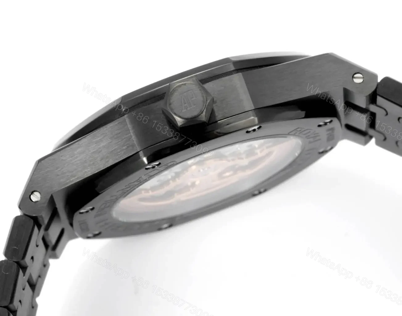View 5 of KZ Factory Audemars Piguet Royal Oak 26591IP Series Men’s Watch – Silver Stainless Steel with Gradient Grey Dial