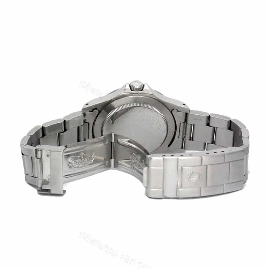 View 4 of Rolex Explorer II 1655 Super Clone: 39mm Antique Black Dial Freccione