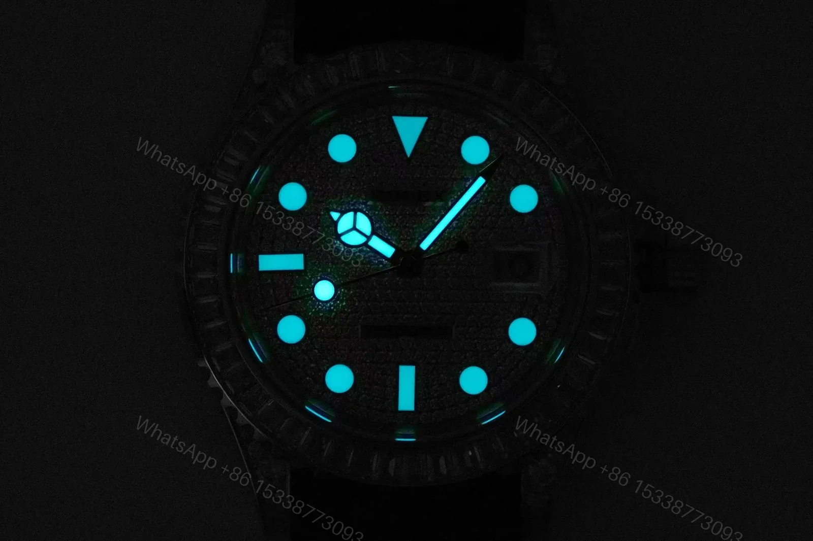 View 9 of C+ Factory Clean Factory Rolex Yacht-Master Black Dial Diamond Bezel